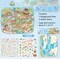 Large Animal Village Landscape Sticker Set, DIY Isometric Landscape, Adorabilities